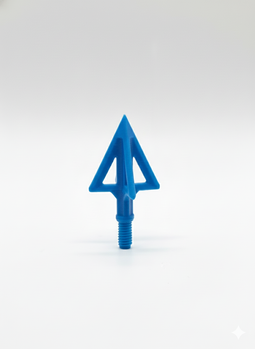 Affordable 3-Blade Hunting Broadheads (3-Pack)