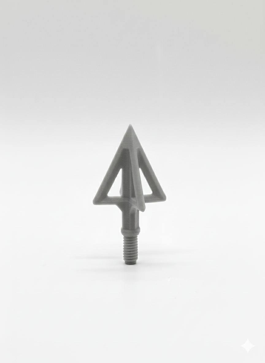 Affordable 3-Blade Hunting Broadheads (3-Pack)