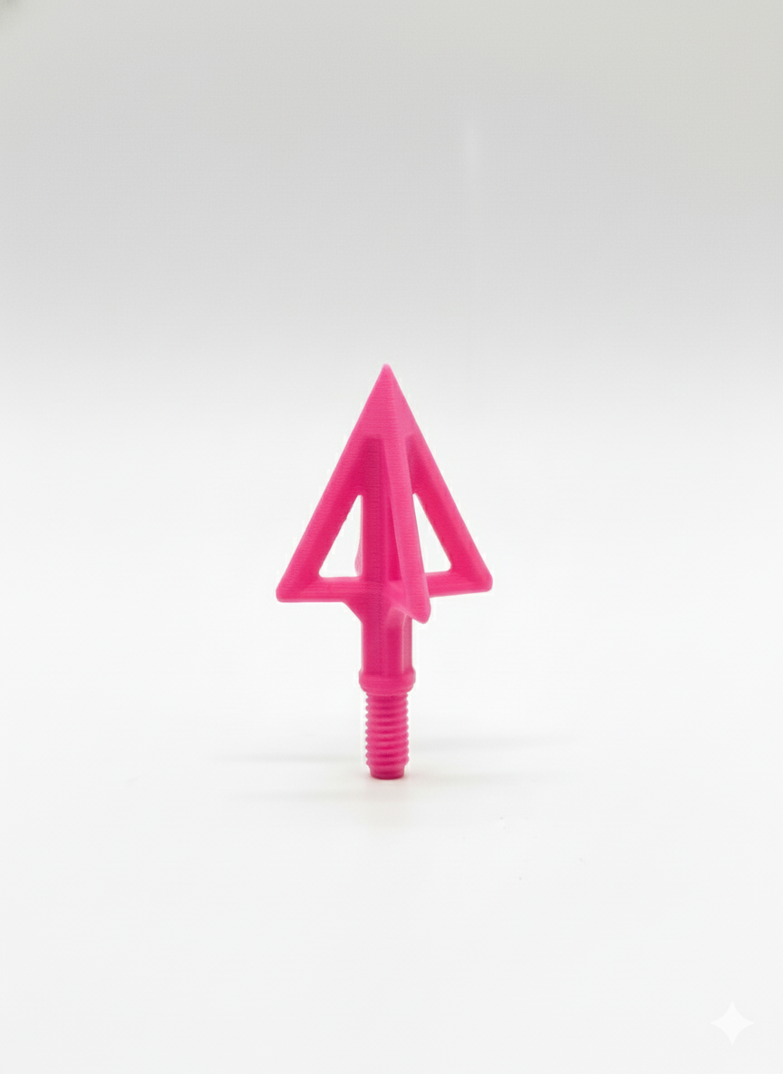 Affordable 3-Blade Hunting Broadheads (3-Pack)