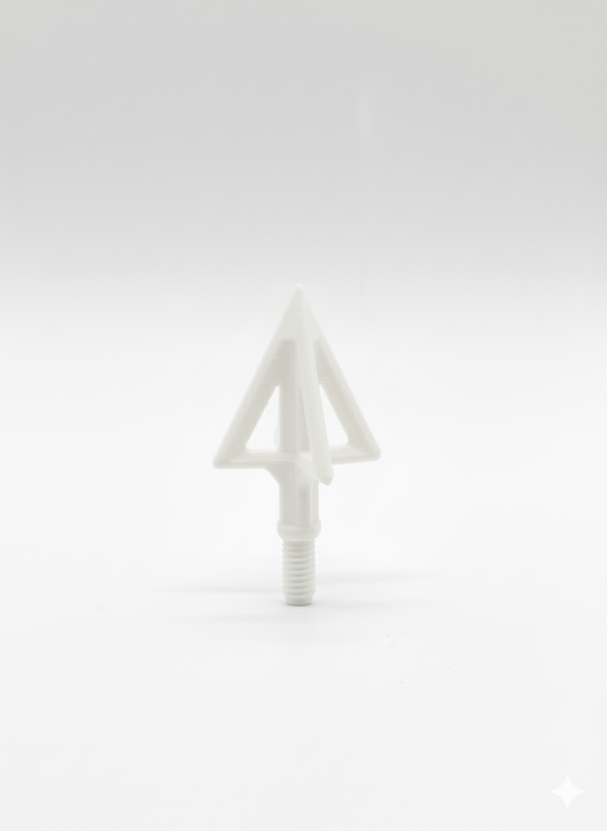 Affordable 3-Blade Hunting Broadheads (3-Pack)