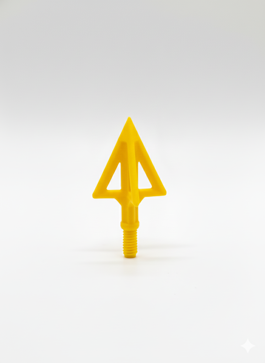 Affordable 3-Blade Hunting Broadheads (3-Pack)